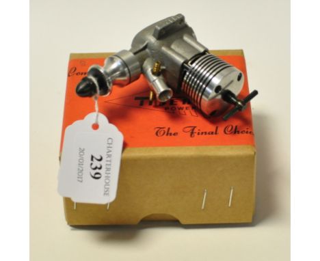A John S Oliver 2.5cc Tiger MkIII REPO54 diesel engine, engine number 001, first engine built of this type, (dated October 19