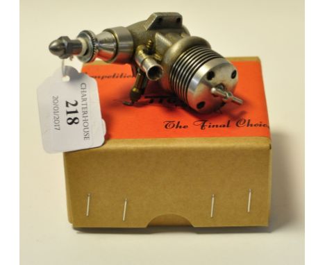 A John S Oliver 2.5cc MkIV diesel combat special engine, No T8911, (July 1994) (used), boxed