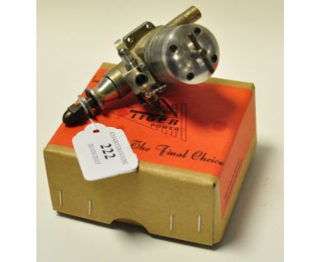 A John S Oliver 3.5cc Major MkII R/C, RC/HC diesel engine, engine number M759, (September 1986), believed unused, boxed