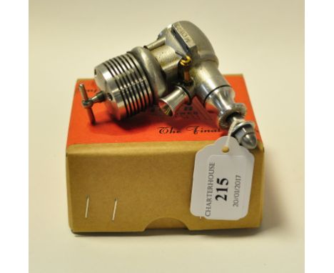 A MkII John S Oliver 3.5cc Major diesel engine, with collector ring, engine number MC07 (October 2002), understood to have be