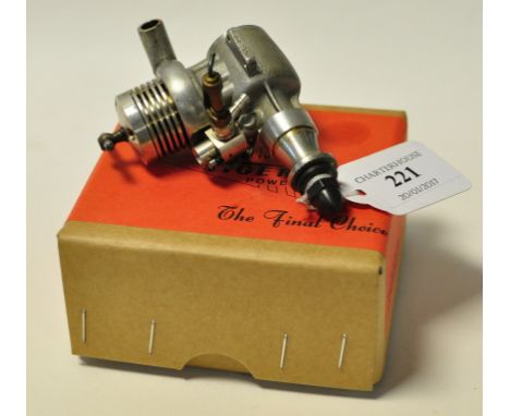 A John S Oliver 1.5cc Schnuerie Cub R/C ABC diesel engine, engine number SC494, (August 1984), boxed