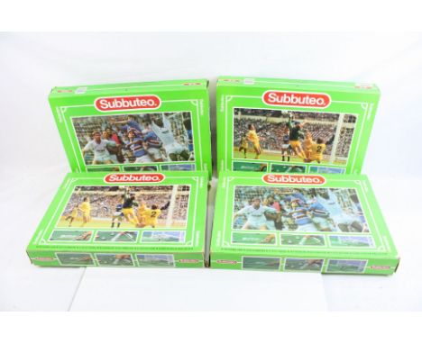 Subbuteo - Four boxed 60140 sets, all appear complete and in gd/vg condition (4) 