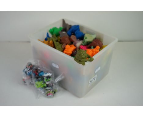 100 + Mini Boglins to include ' The Army Guys', 'The Clumsies', 'The Freaks', etc. Plus 10 Zbots 