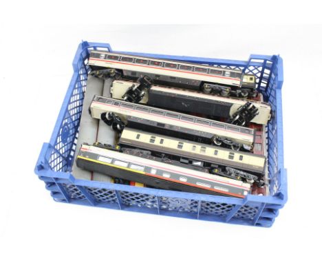 13 OO gauge items of rolling stock, all coaches, featuring Hornby and Lima 