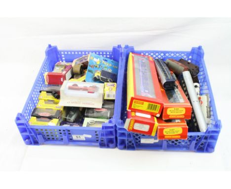 12 OO gauge items of rolling stock to include Hornby, Pocher, Triang plus 4 boxed Hornby coaches to include R4098C Virgin mk3