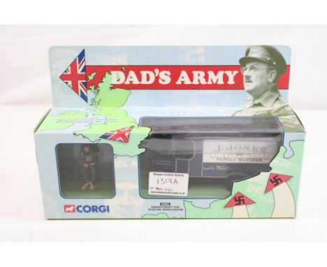 Boxed Corgi 09002 Dad's Army Thornycroft Van wdiecast model with Mr Jones figure in excellent condition 