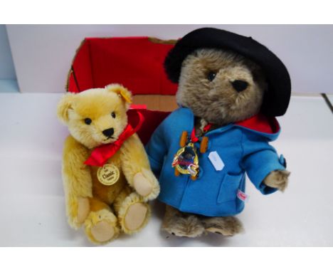 Ltd edn Steiff Paddington Bear 50th Anniversary bear with tag and certificate plus a Steiff Classic Series 1909 Teddy Bear 