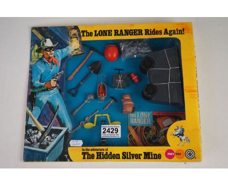 Boxed Marx Toys The Lone Ranger The Hidden Silver Mine. Three small tears to back of packaging but appears unopened and conte