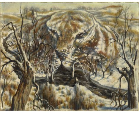 *TCHELITCHEW, PAVEL (1898–1957) Portrait of my Father, signed and dated 1939.Oil on canvas, 48.5 by 61.5 cm.Provenance:  Acqu