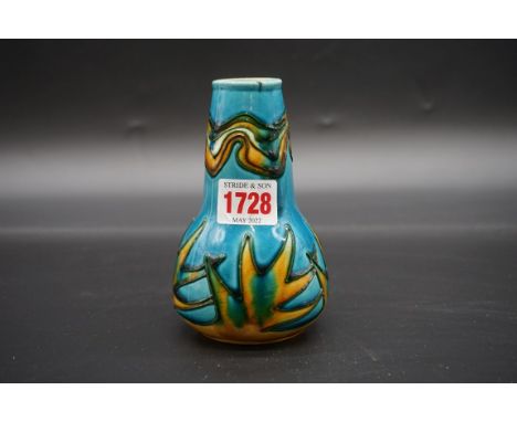 A Minton Secessionist vase,&nbsp;13cm high.&nbsp; 