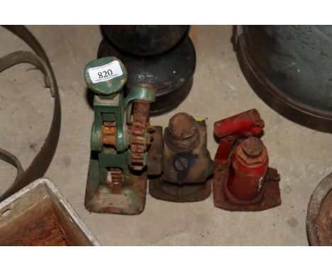 Three vintage jacks by Tanje, Drake &amp; Elliott
