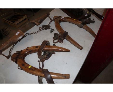 Two unusual vintage yokes 