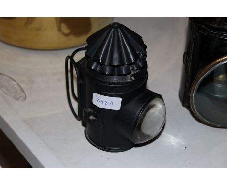 A Bullseye Policeman's cycle lamp