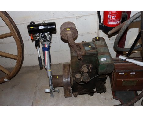 A Lister stationary engine