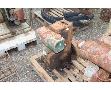 A Lister D stationery engine for spares or repair