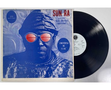 SUN RA - UNIVERSE IN BLUE LP (ORIGINAL PRESSING - EL SATURN ESR 200). A rare original pressing of Sun Ra And His Blue Univers