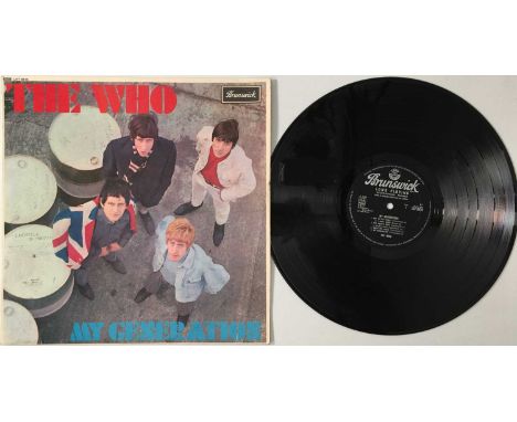 THE WHO - MY GENERATION LP (UK OG - BRUNSWICK - LAT.8616). A highly sought-after original UK pressing of The Who's debut albu