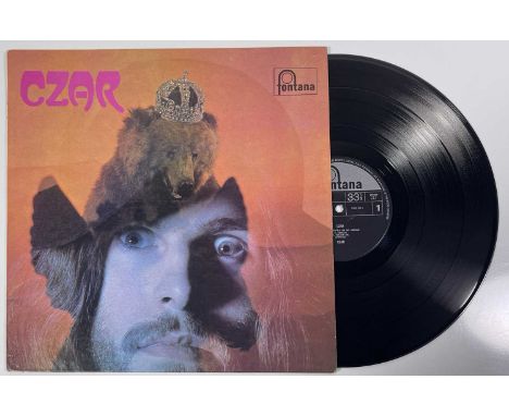 CZAR - CZAR LP (ORIGINAL UK COPY - FONTANA 6309 009). The simply wonderful only 1970 LP from Czar presented in clean order. T