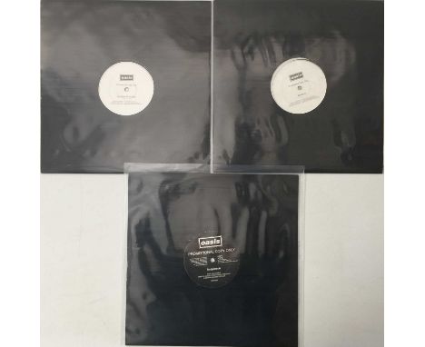 OASIS - ACQUIESCE/IT'S GOOD TO BE FREE/WHATEVER - ORIGINAL UK 12" PROMOS. Takin' you there with this completely ace selection