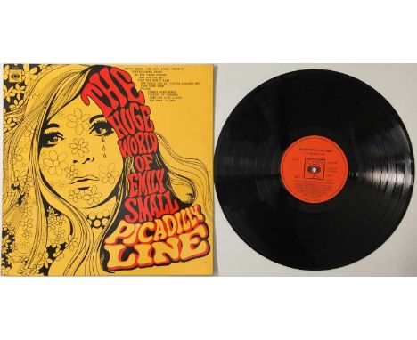 THE PICADILLY LINE - THE HUGE WORLD OF EMILY SMALL LP (UK PSYCH - CBS BPG 63129). A lovely condition original UK mono pressin