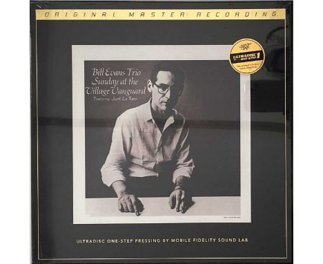 BILL EVANS TRIO - SUNDAY NIGHT AT THE VILLAGE VANGUARD 2 LP BOX SET (MOFi - NEW &amp; SEALED - UD1S 2-002). Recorded live at 