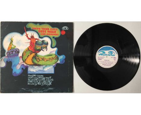 PETE DELLO AND FRIENDS - INTO YOUR EYES LP (UK ORIGINAL - NEPENTHA - 6437001). A scarce original UK LP pressing of Into Your 