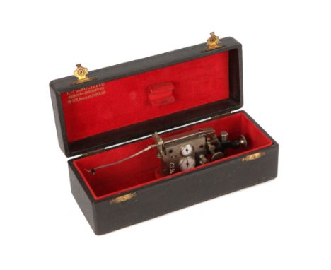 A Professor Jaquet's Diagnostic Chronograph, c.1900, French, signed 'Boulitte' and to case lid 'Ets G Boulitte, Ingenieurs-Co