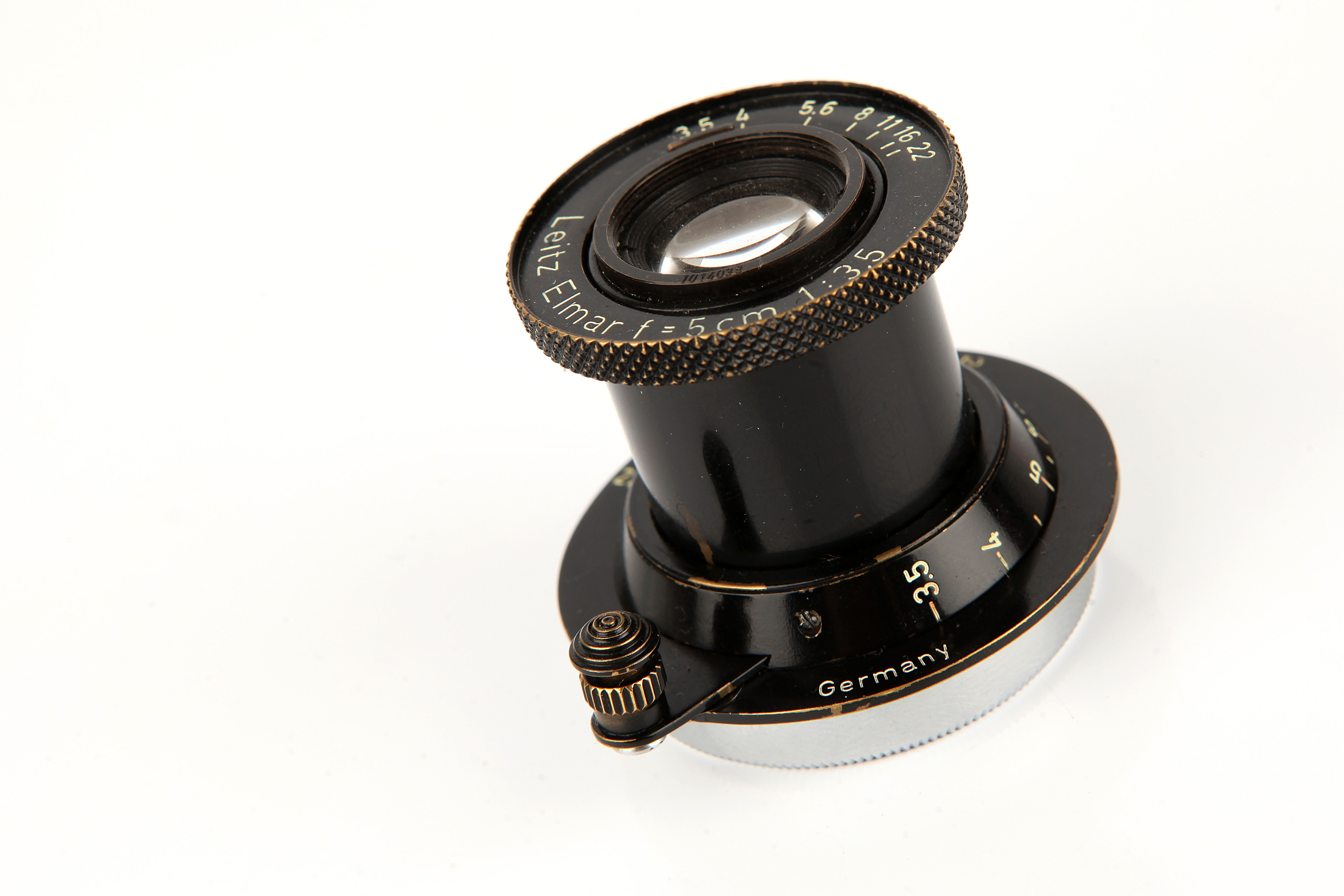 Leica Leitz Elmar 50mm F/3.5 Lens for Leica L39 #38562 C2
