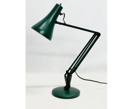 A vintage anglepoise lamp. 