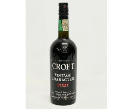 A bottle of Croft Vintage Character Port. 70cl. 