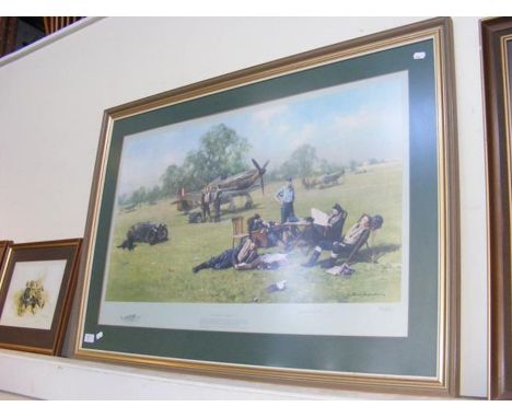 DAVID SHEPHERD - Limited Edition print entitled 'At Readiness - Summer of '40' 