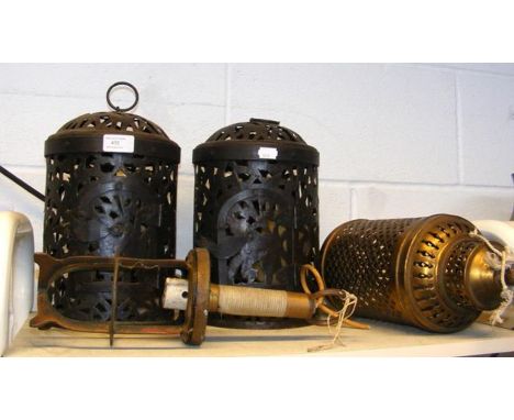 A selection of lighting