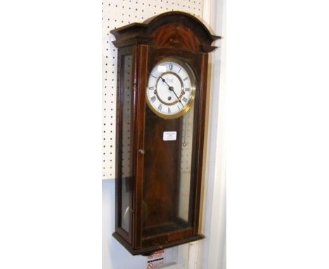 A small Vienna style wall clock - 65cms
