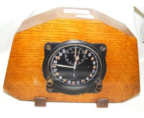 A Smith & Sons of London MK III Spitfire cockpit clock - No. 1319/39 CONDITION REPORT.
