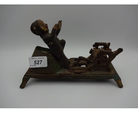 VINTAGE CAST MONEY BOX