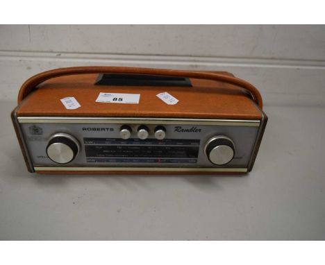 ROBERTS RAMBLER VINTAGE TRANSISTOR RADIO