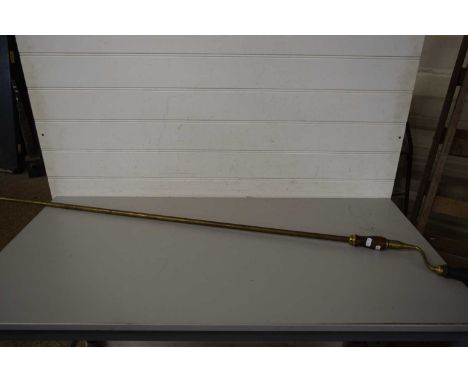 VINTAGE WOODEN FRAMED WINDOW OPENER