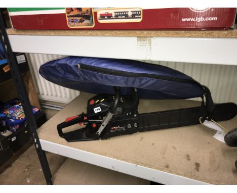 A chainsaw etc