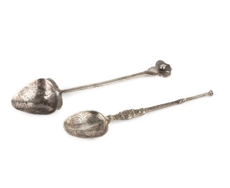 Albert Edward Jones (1878-1954) Arts and Crafts silver spoon, 1911hallmarked for Birmingham18.5cm long; together with an Arts