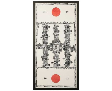 Grayson Perry (b.1960)City Breakdigital print on fabric154 x 74cm. 