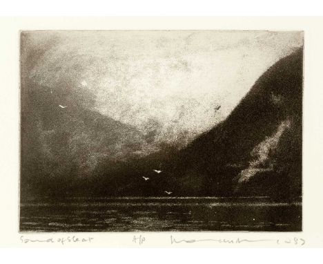 Norman Ackroyd (b.1938)Sound of Sleet, 1987artist's proof, signed, titled, and dated in pencil (in the margin)etching31 x 30c