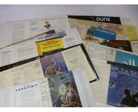 Packet 25 assorted d/ws vintage crime fiction etc 