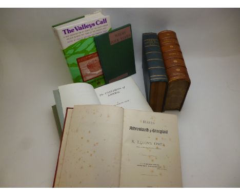 OWEN DAVIES: GWEITHIAU Y PARCH CHRISTMAS EVANS, Caernarfon, W Gwenlyn Evans, 1898, 1st edn, 3 vols, 3 port frontises, unif hf