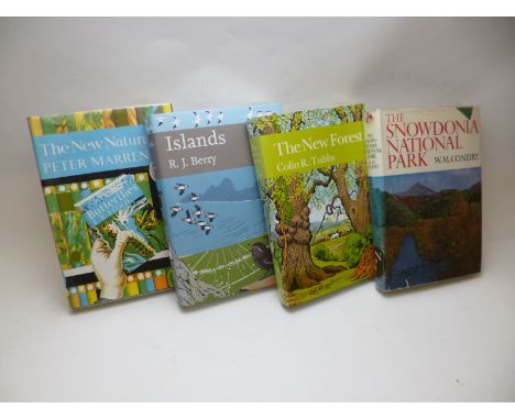 W M CONDRY: THE SNOWDONIA NATIONAL PARK, 1966, 1st edn, New Naturalist Series No 47, orig cl. d/w + COLIN R TUBBS: THE NEW FO