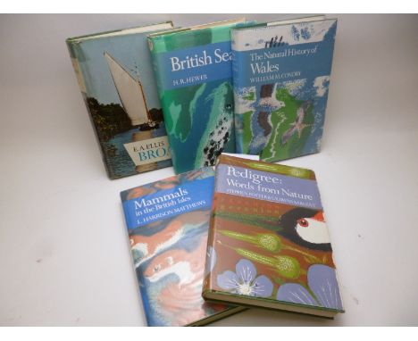 E A ELLIS: THE BROADS, 1965, 1st edn, New Naturalist Series No 46, orig cl, d/w, d/w with adhesive plastic covering + STEPHEN