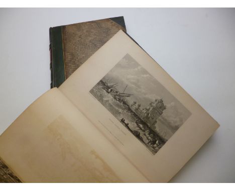 FINDEN: LANDSAPE AND PORTRAIT ILLUSTRATIONS OF BYRON, L, John Murray [1833-1834] 2 plt vols (ie lacking ttl pges and letterpr