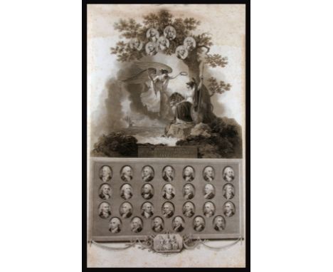 COMMEMORATION OF THE FOUR GREAT NAVAL VICTORIES OBTAINED BY THE ENGLISH DURING THE LATE WAR..., L, R Bowyer, 1803, 4 full pag