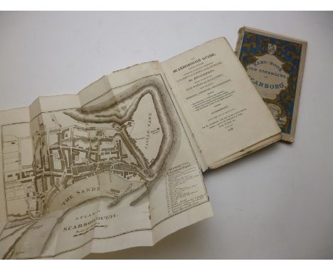 DR BELCOMBE: THE SCARBOROUGH GUIDE ..., Scarborough, T Whiting, 1818, 2 engrd fdg maps, old wraps + SOLOMON WILKINSON THEAKST
