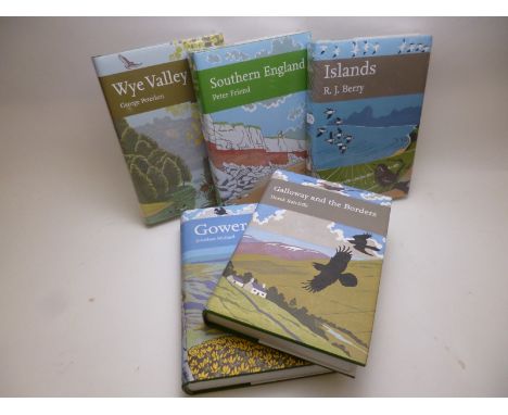 JONATHAN MULLARD: GOWER. 2006, 1st edn, New Naturalist Series No 99, orig cl, d/w + DEREK RATCLIFFE: GALLOWAY AND THE BORDERS