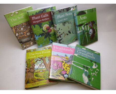 IAN MOORE: GRASS AND GRASSLANDS, 1966, 1st edn, New Naturalist Series No 48, orig cl, d/w + M V BRIAN: ANTS, 1977, 1st edn, N